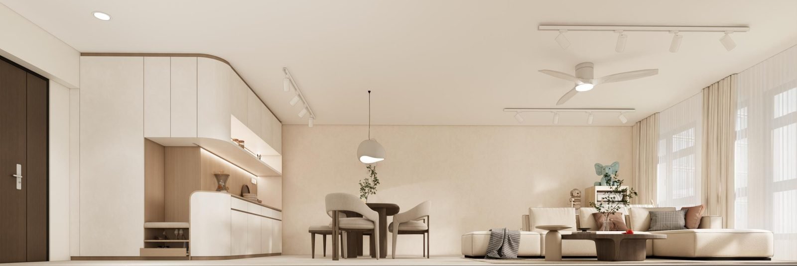 4-room HDB Scandinavian interior