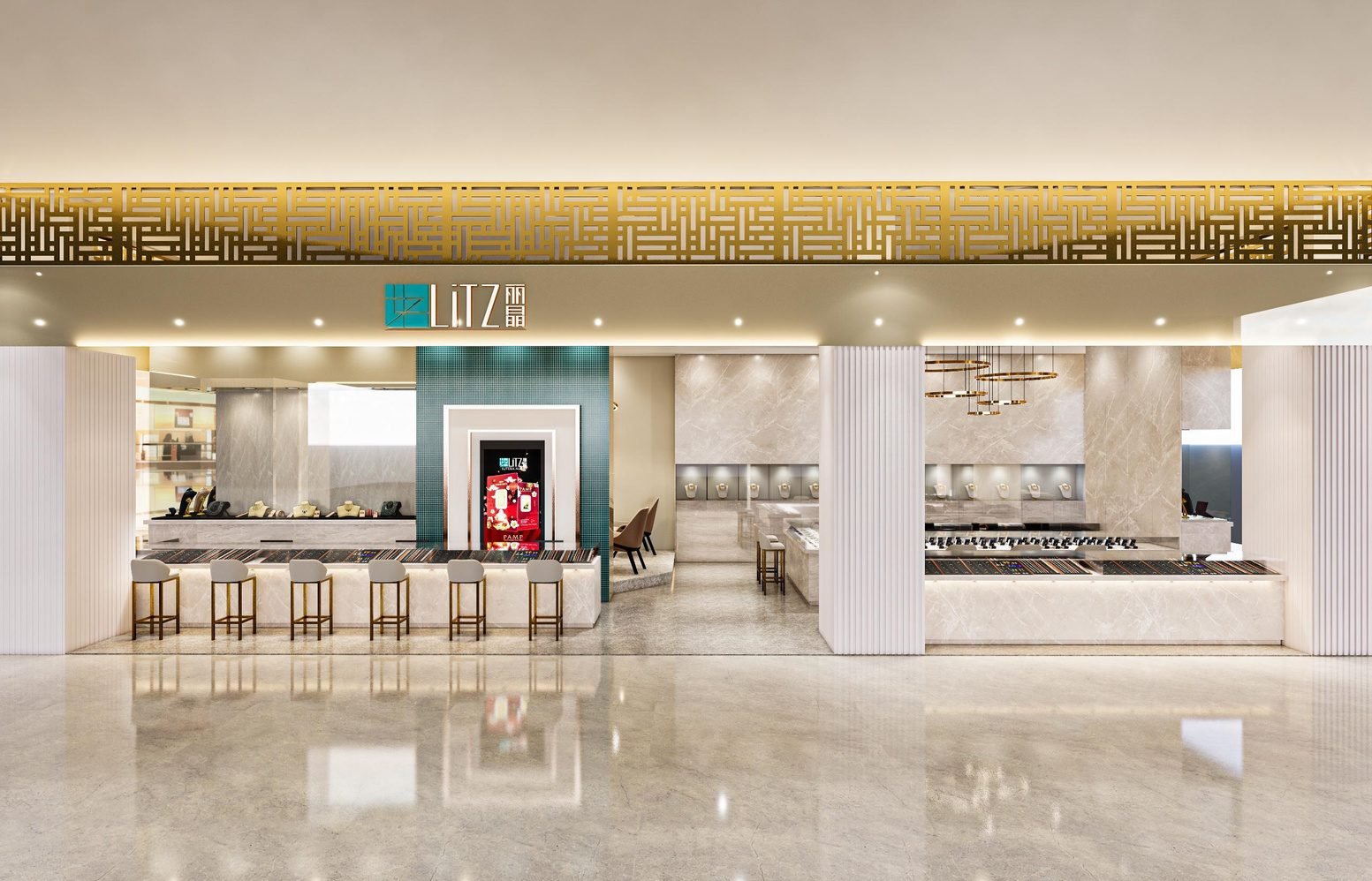 Litz Sutera Mall commercial retail interior